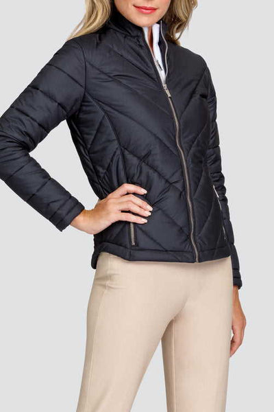 Tail Analia quilted jacket - Black