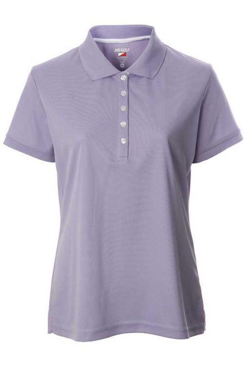 JRB Pique short sleeved polo - Lavender