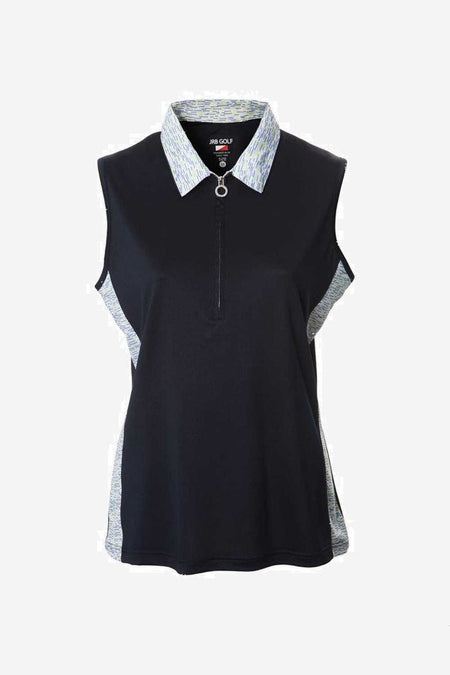 JRB short sleeved shirt - Black dash print