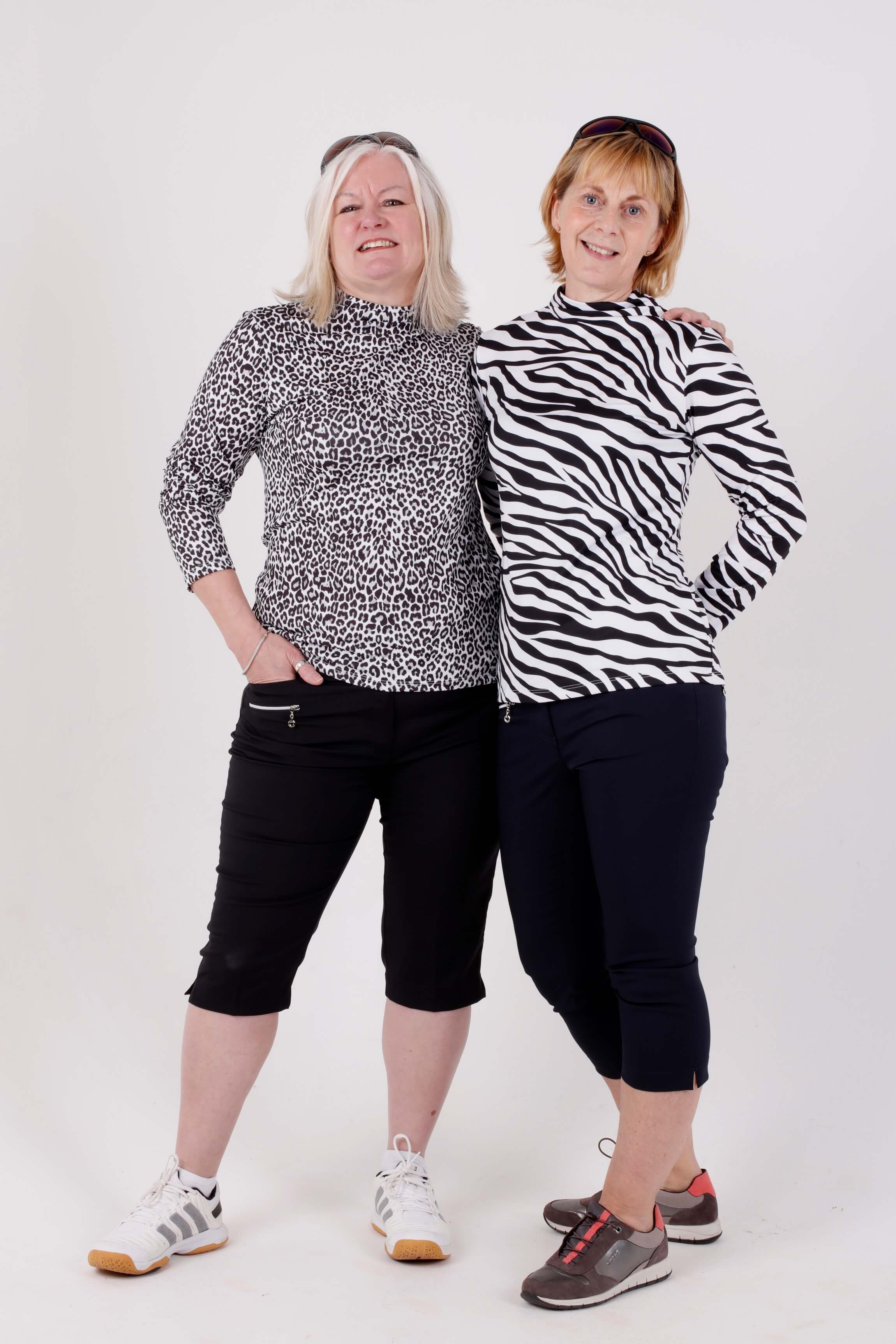 Black City Shorts for lady golfers are the most popular shorts by far.  If you are looking for golf clothes for women then look at these fashionable, stylish black ladies golf shorts. Matched with the JRB Ladies Golf shirts in various stunning designs and you will look amazing when out playing your Daily Sports.