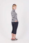 Black Ladies Golfing Capri trousers are perfect for your ladies golfing wardrobe.    Matched with the JRB Ladies Golf shirts in various stunning designs and you will look amazing when out playing on the golf course.  When searching for golf clothes for women, these black capri trouser are so popular especially for teams.