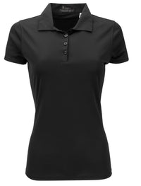 Nancy Lopez Legacy short sleeved polo - Black