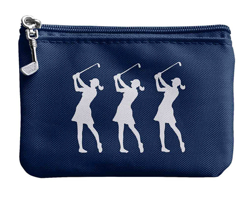 Golf coin/card/bits & bobs purse - navy
