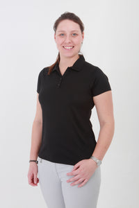 Nancy Lopez Legacy short sleeved polo - Black