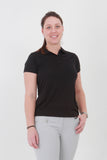 Nancy Lopez Legacy short sleeved polo - Black