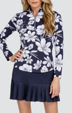 Tail Wai long sleeved top - Crocus Blooms (Exclusive Collection)