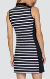 Tail Tyleigh sleeveless dress - Magnetic Stripe (Exclusive collection)