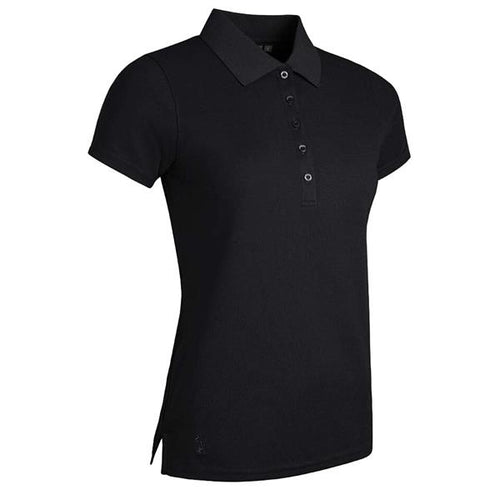 Glenmuir Paloma  pique short sleeved polo - Black