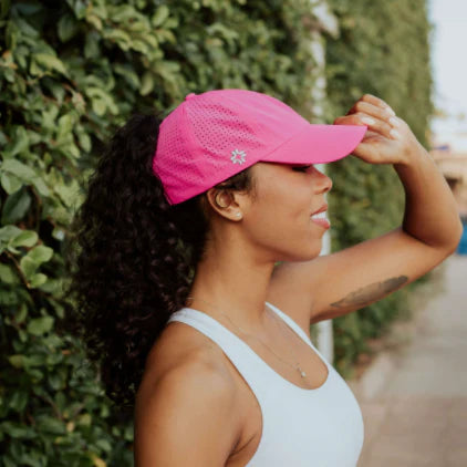 VimHue Sun Goddess cap - Hot Pink