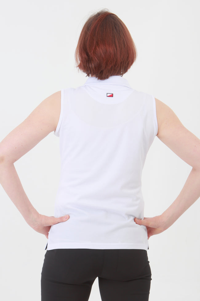 This is an essential item for every lady golfer and her golfing wardrobe.  Who doesn't need a plain white golf polo shirt?  This will also work for Lady tennis players who are looking for a plain white tennis polo shirt to match with their tennis skort or tennis shorts.  Lady Tennis players and lady golfers need this.