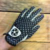 Suitably Sporty golf glove (left hand) - Black Polka