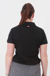 JRB Pique short sleeved polo - Black