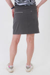 Golfing ladies, we know you're going to love this ladies golf skort. If you are looking for golf clothes for women then look at these fashionable, gun metal grey ladies golf skort. Matched with the JRB Ladies Golf shirts in various stunning designs and you will look amazing when out playing your Daily Sports.