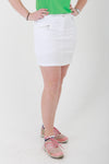 JRB Smart 18" skort - White