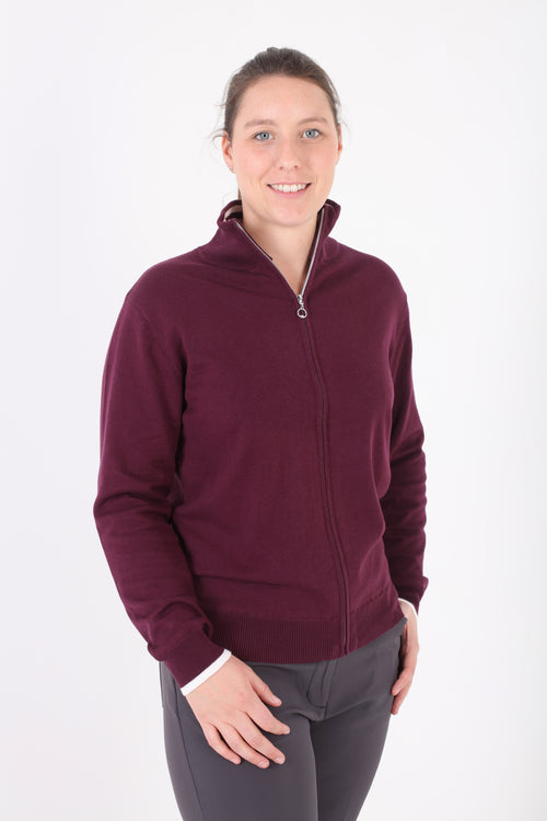 JRB Lined Sweater - Burgundy