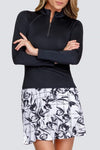 Tail Amelia top - Onyx black