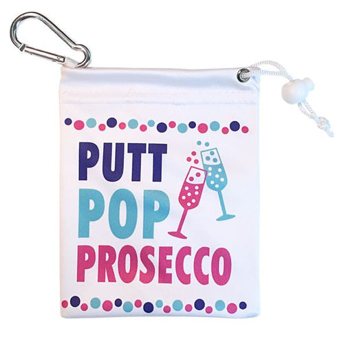 Tee & accessory bag - Putt Pop Prosecco