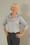 A winner from JRB ladies golf, this ladies golf top is designed in a soft fabric. For great golf clothes for women look no further than this brand. Ladies love wearing golf clothing, especially when it makes you feel stylish. We have ladies golf clothing sales but this stock will be sold before we do.