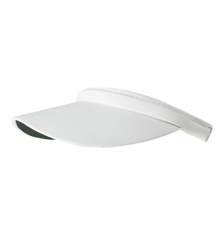 Plain wired visor - white