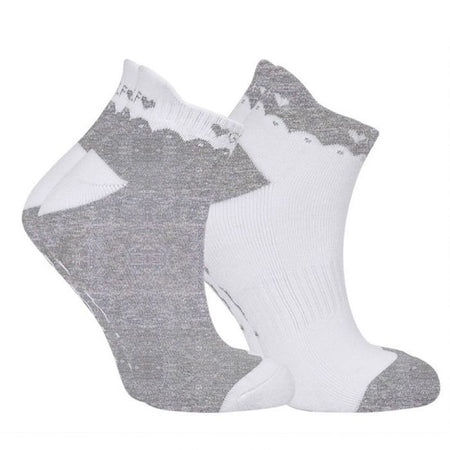 Suitably Sporty sports socks (2 pair pack) - Grey
