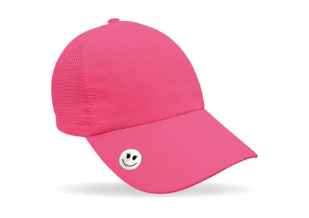 Fleece lined waterproof rain hat - pink