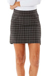 Nancy Lopez 18" Ace skort - Black check multi