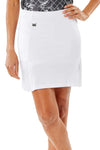 Nancy Lopez 18" Flirty skort - White