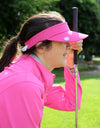 Plain wired visor - Pink